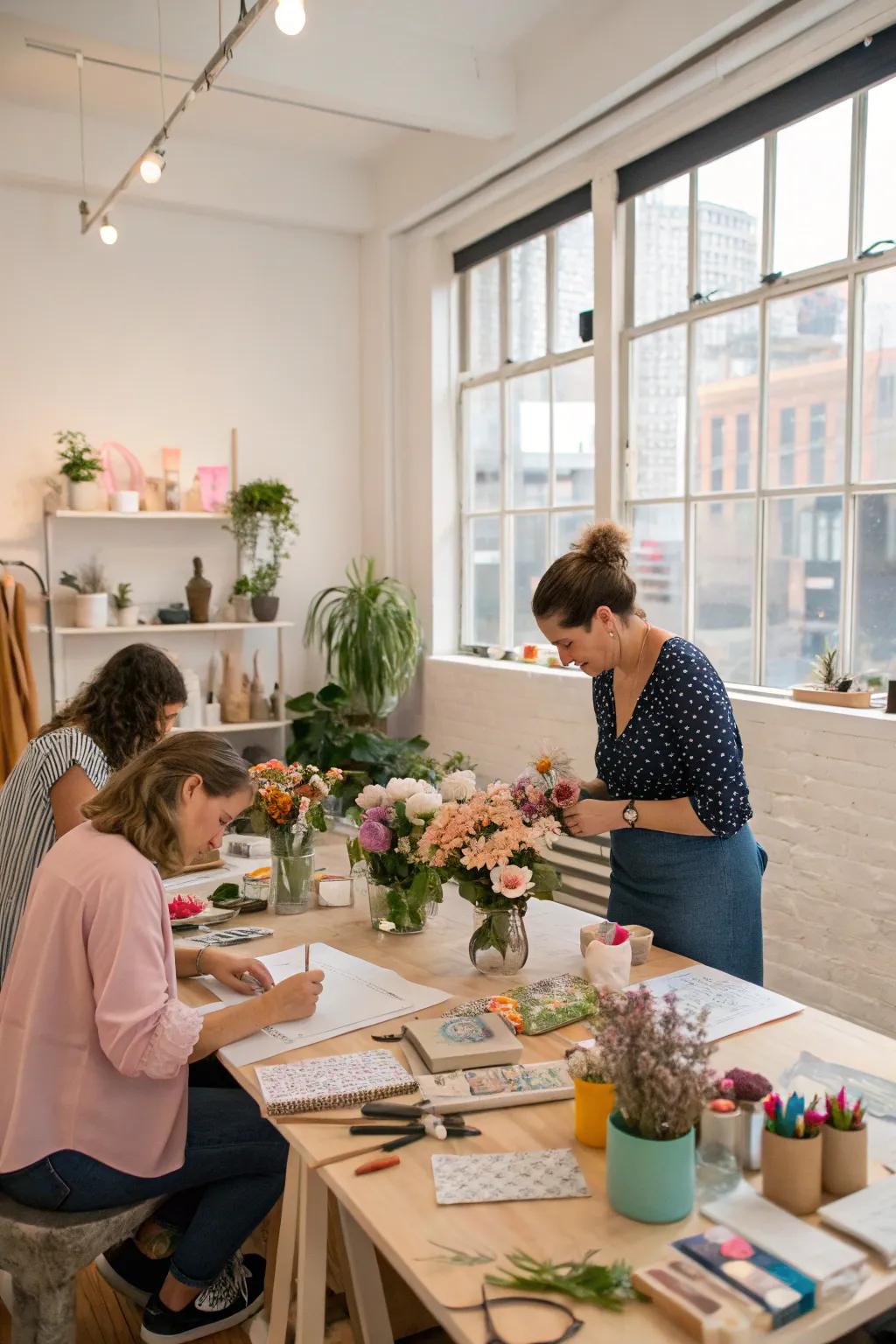 An engaging short session for creative housewarming attendees