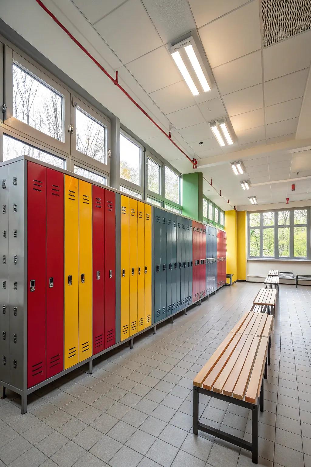 Bright color pop adds energy and personality.