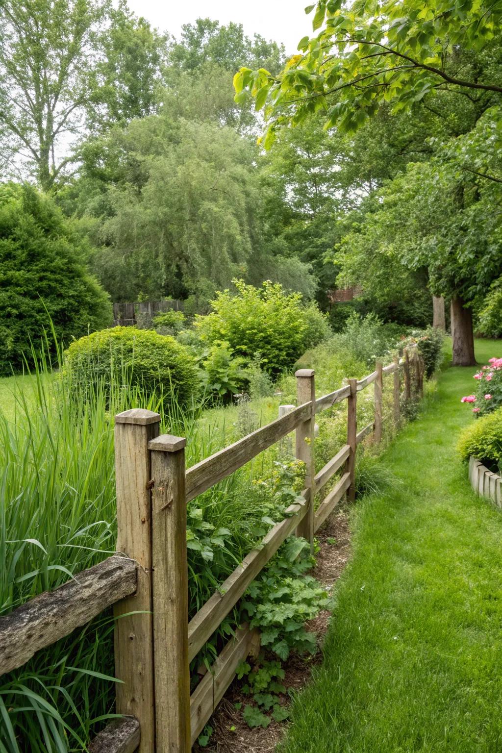 Fences that are environmentally beneficial have a beneficial impact on the environment.