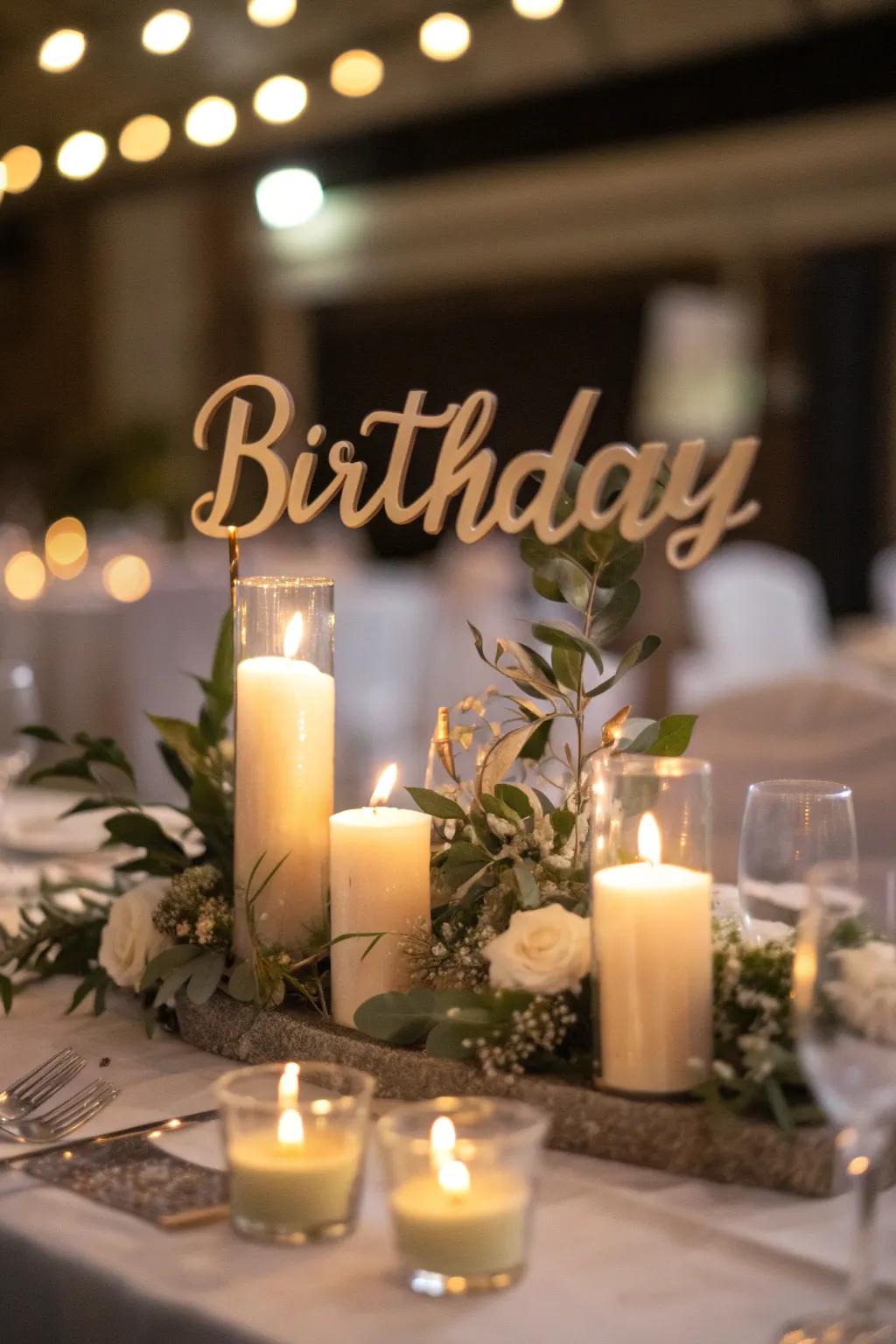 Personalized centerpieces that resonate deeply with the essence of the celebration.