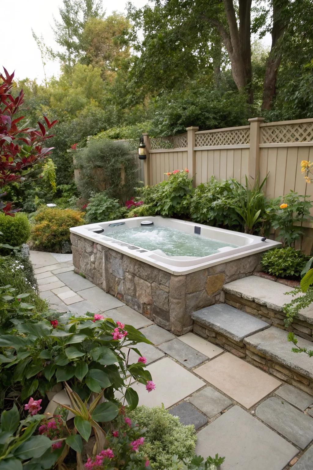 Organic accents can convert your aquatic retreat into a tranquil getaway.