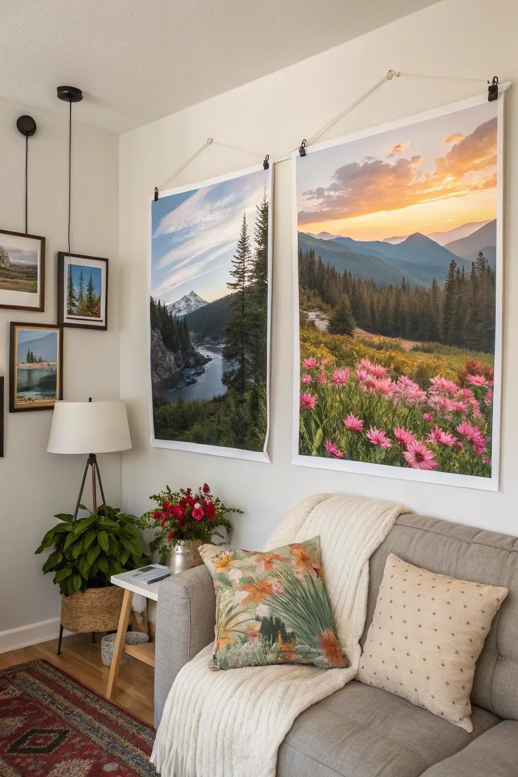 Artwork inspired by the natural world imbues your home with tranquility and charm.