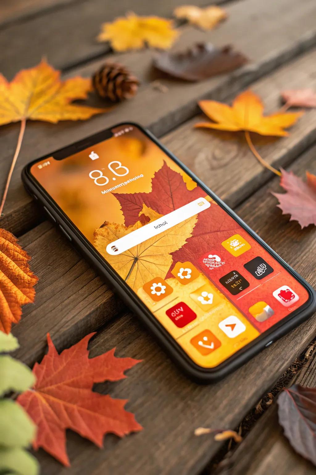 Celebrate the changing seasons with custom-themed widget designs.
