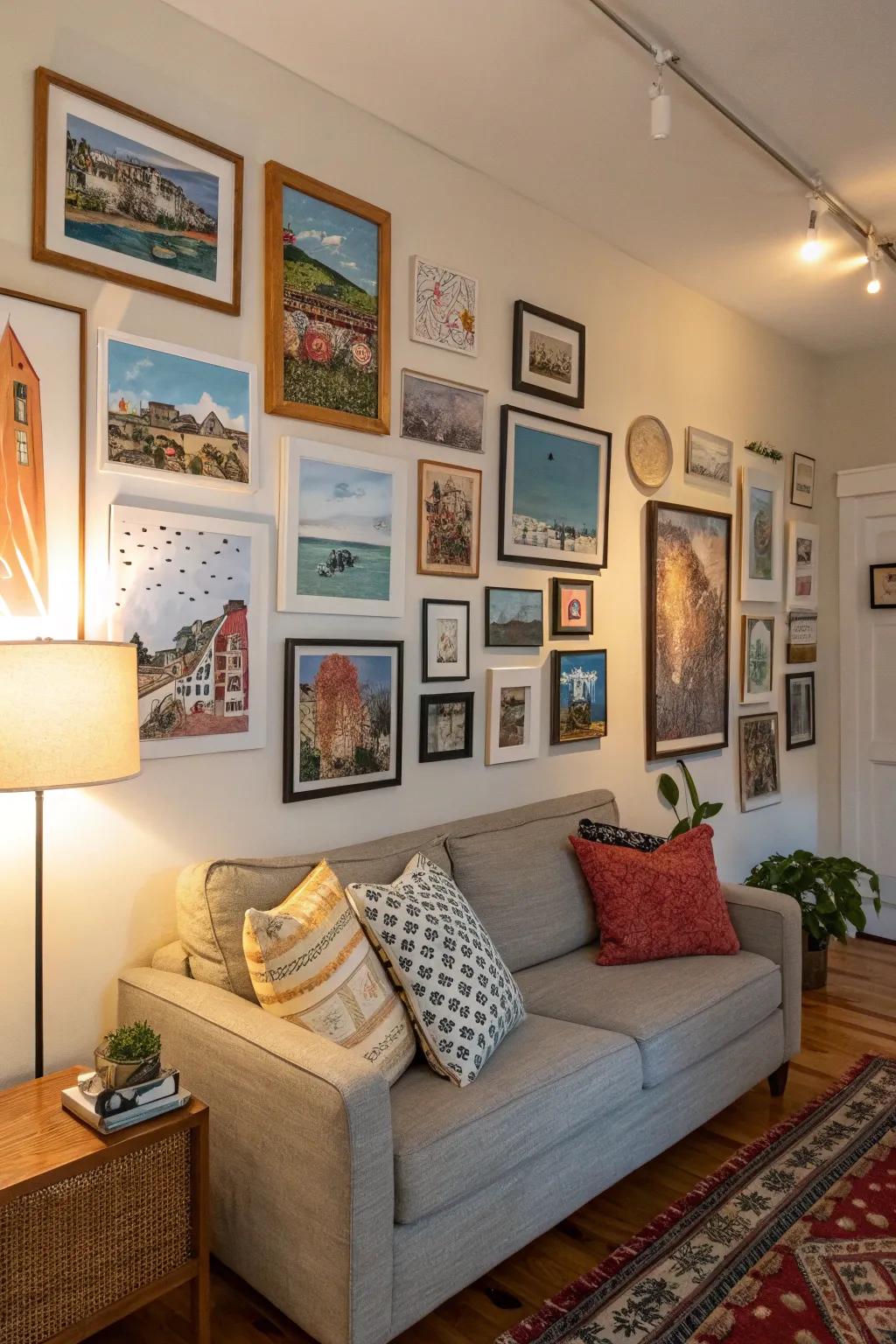 Regional artwork contributes genuineness and local charm to your Airbnb.
