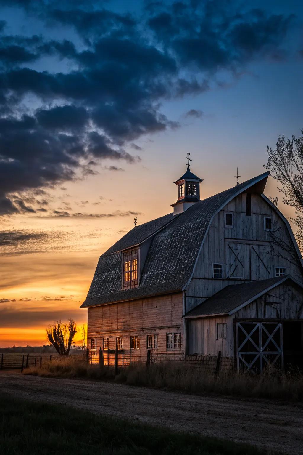 Intricate designs infuse a dramatic flair into your barn.
