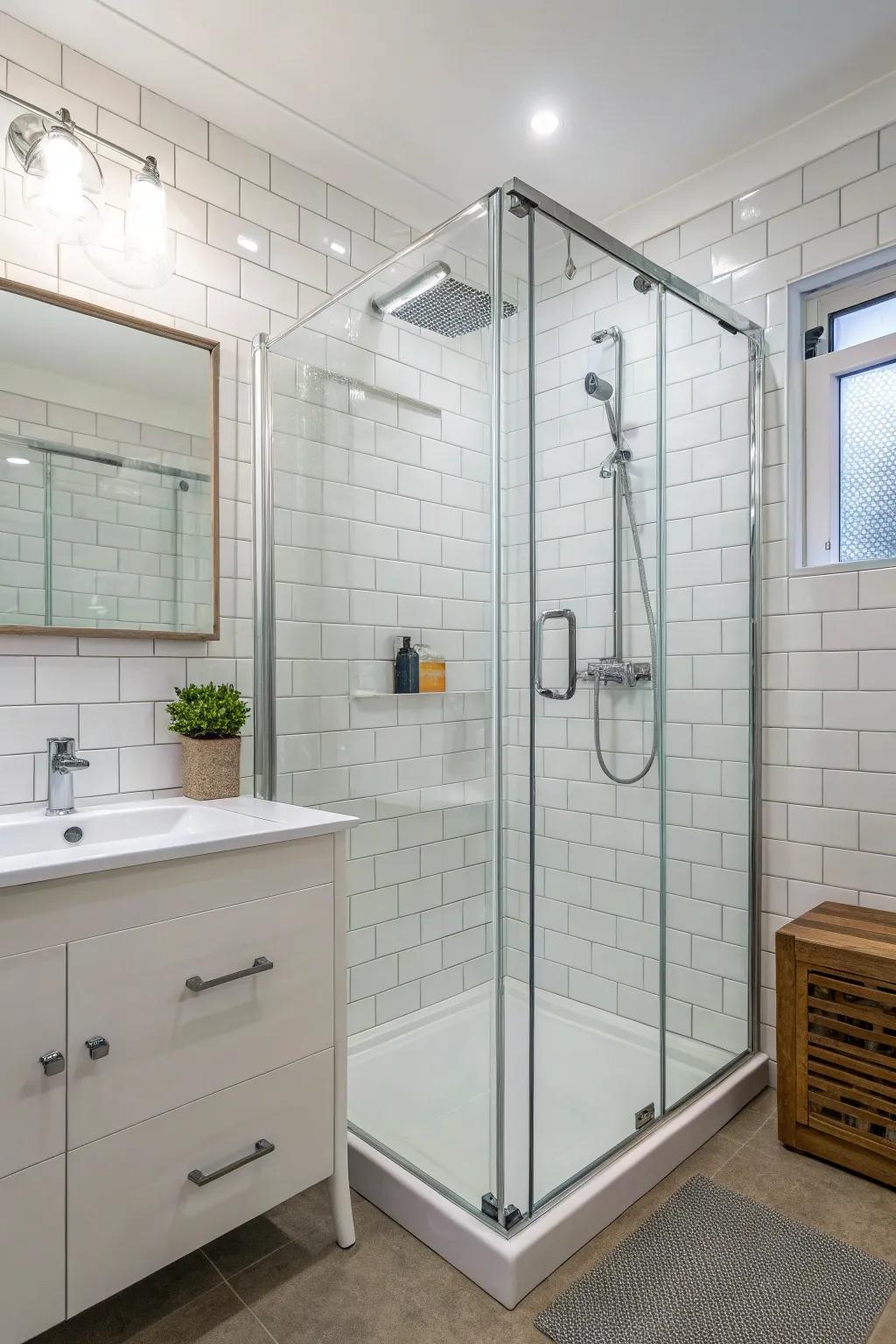 Lucid pane soakers propose a minimalist tasteful touch that inflates your bathroom expanse.