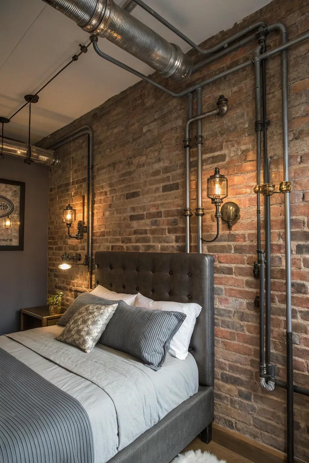 Metallic lights provide an industrial sharpness to urban spaces.