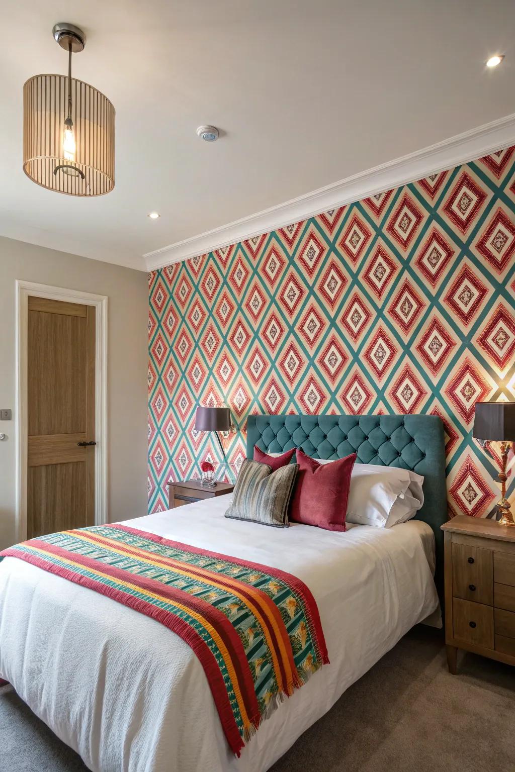 Impact walls can revolutionize your bedroom’s aesthetic.