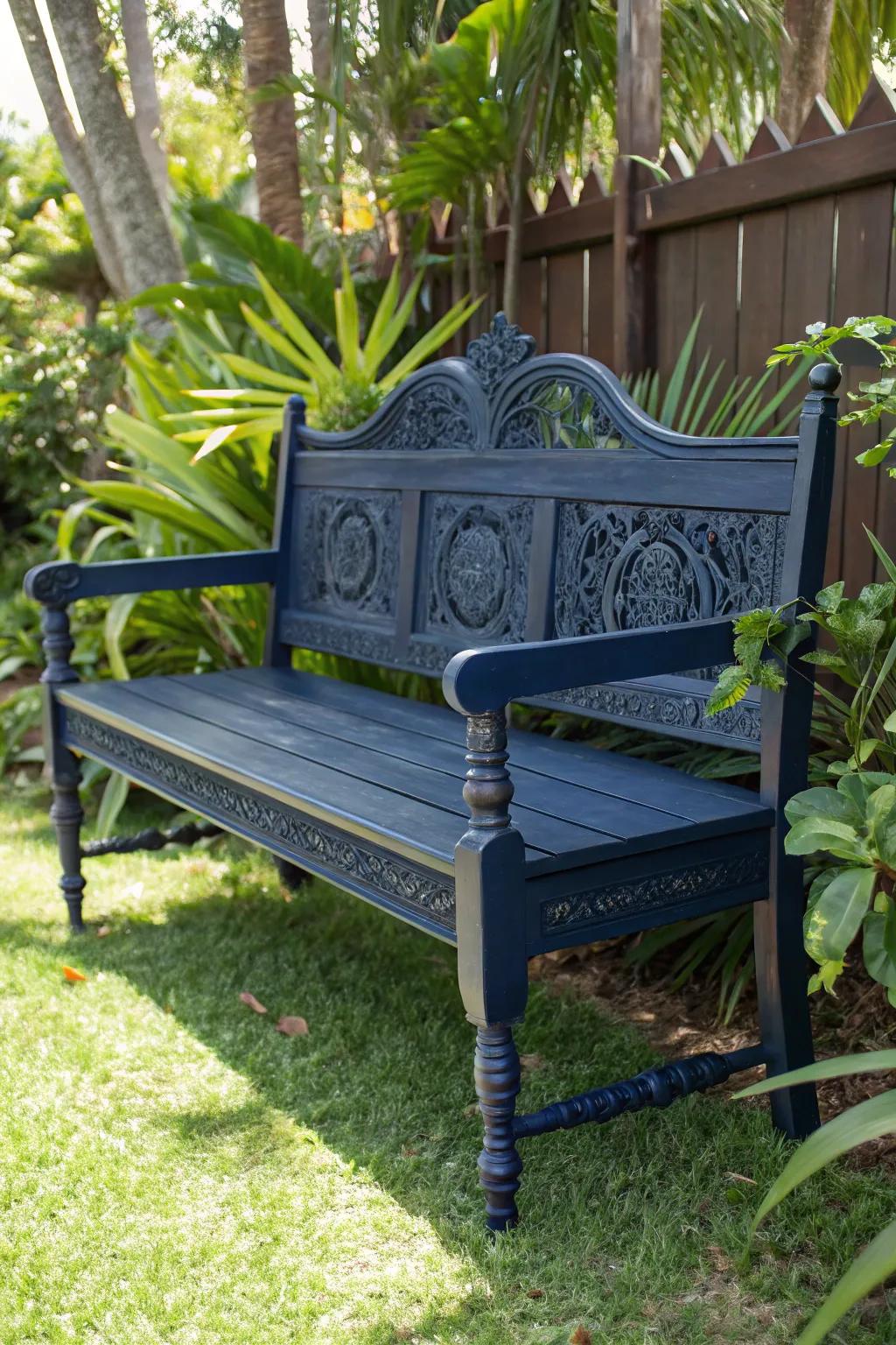 Renovate your backyard with this breathtaking transformed bench — where skillfulness encounters innovation.