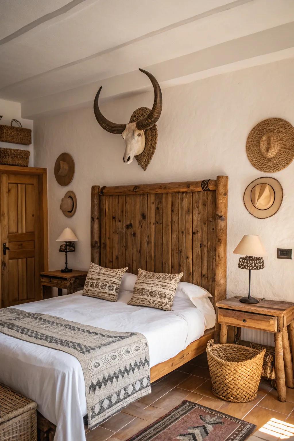Establish a focal point within your bedroom.