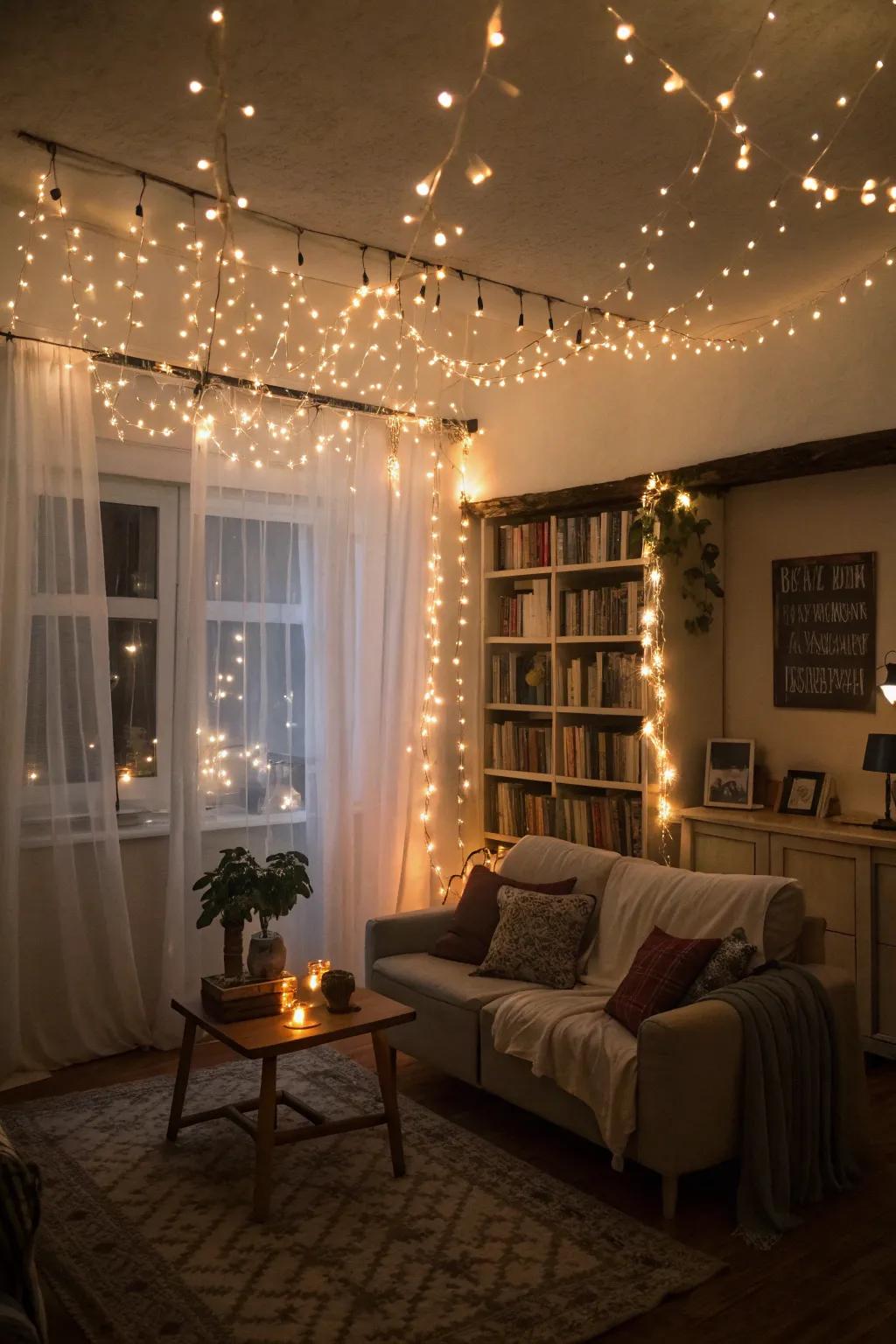 Twinkle lights infuse a bit of magic into any holiday celebration.