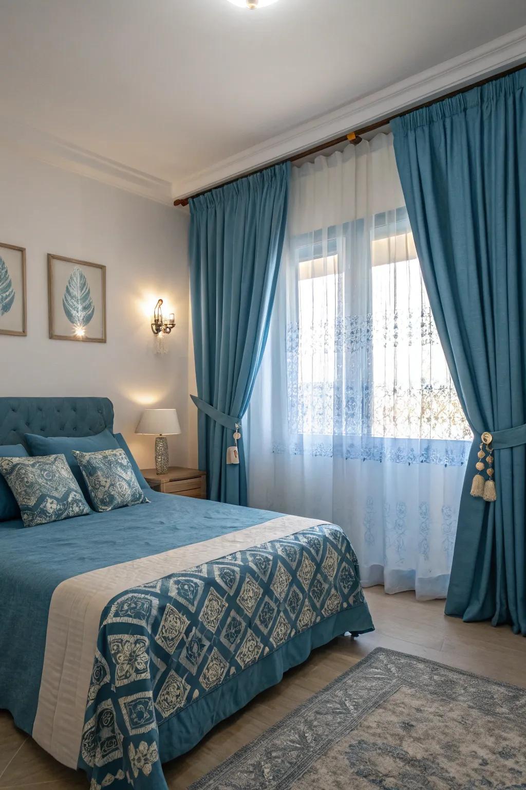 Coordinated colors bring a sense of unity to any living space.