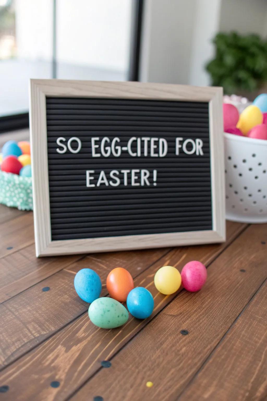 A sweet pun that always makes us smile.