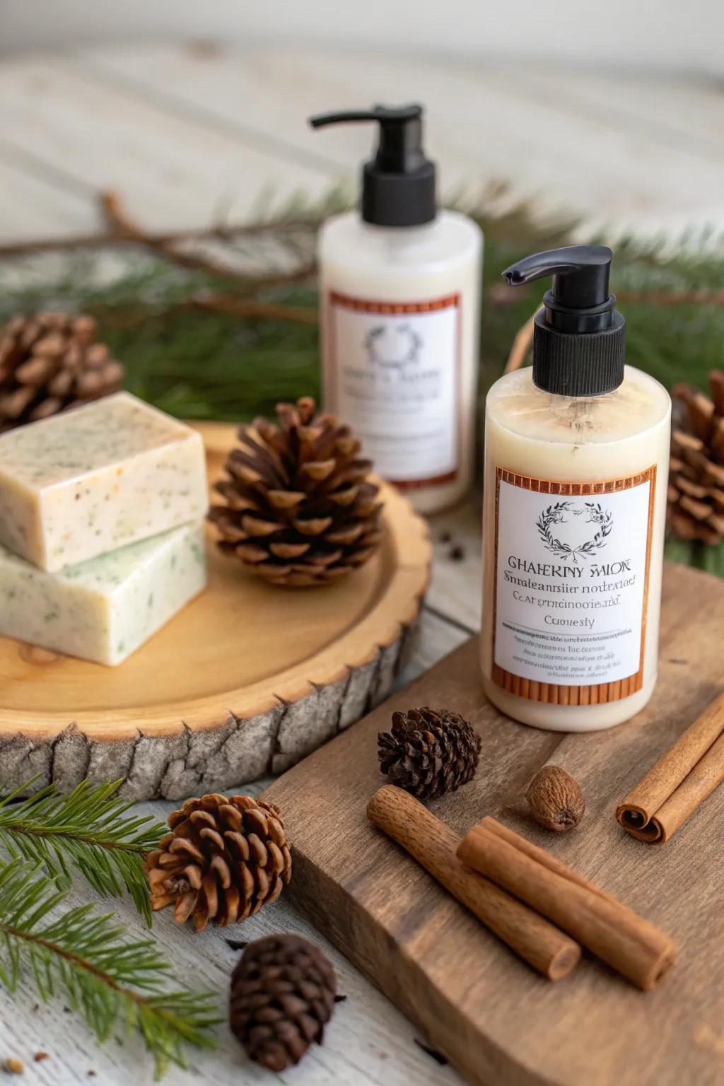 Yuletide fragrant soaps for a celebratory aroma