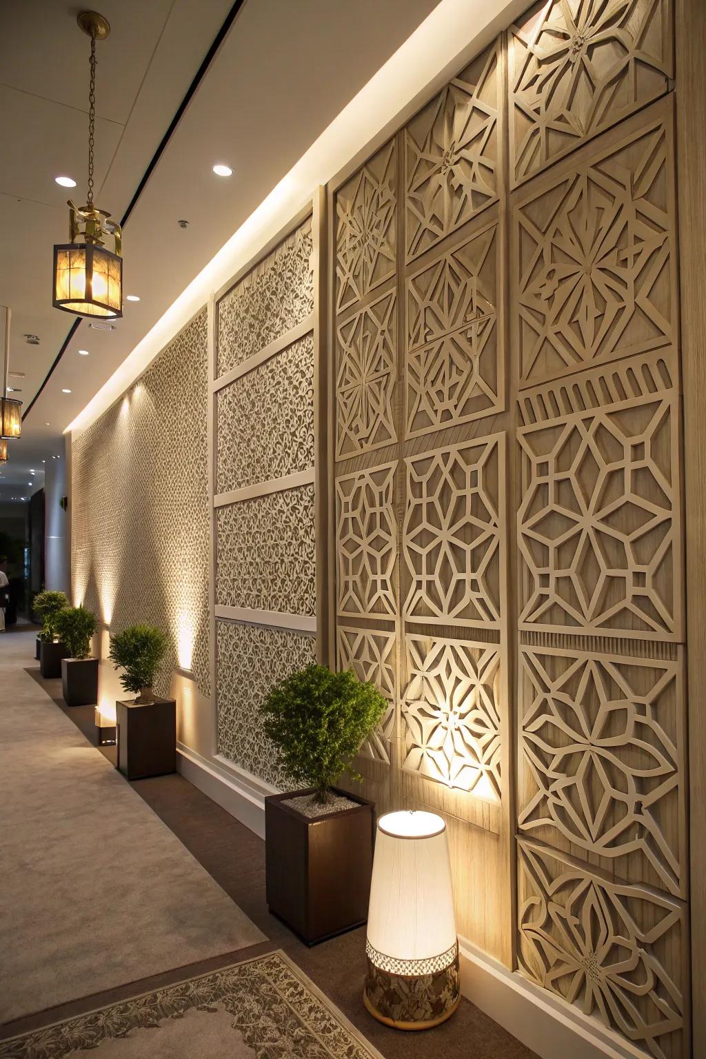 Structured patterns energize any space