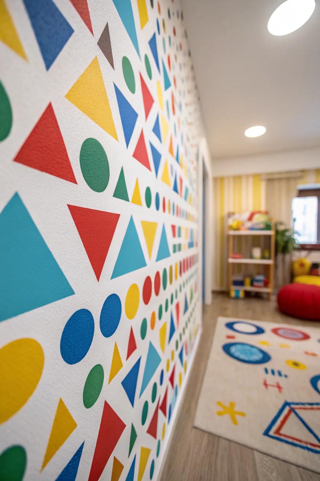 Shaped layouts include a sprinkle of modernity and excitement.