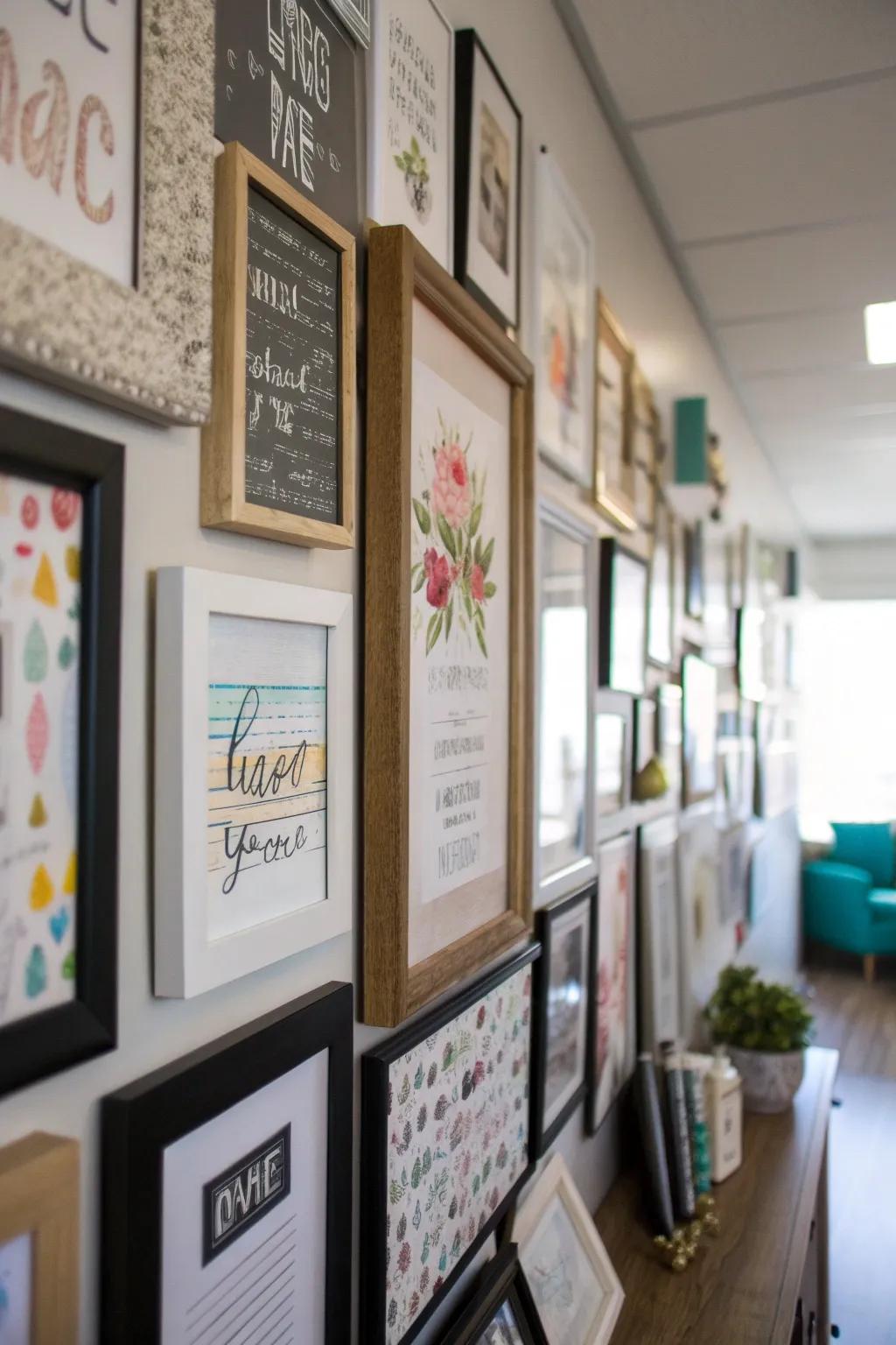 Artwork and quotes instill creativity and motivation within your workspace.