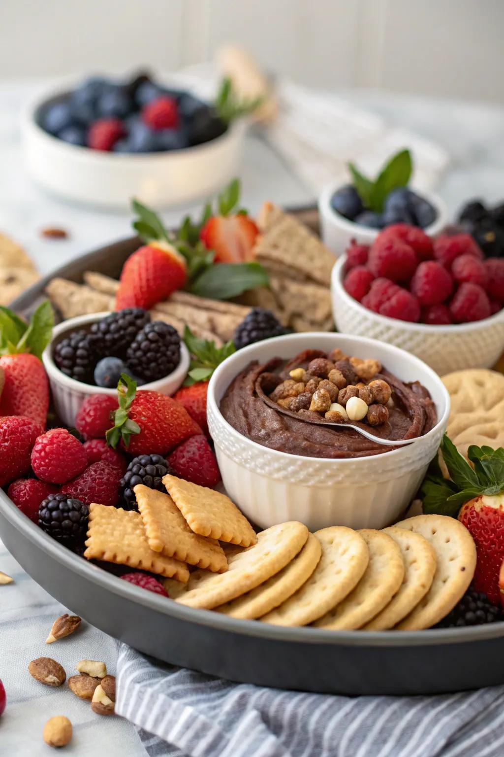 A delightful mix of sweet and savory treats guaranteed to please your guests.
