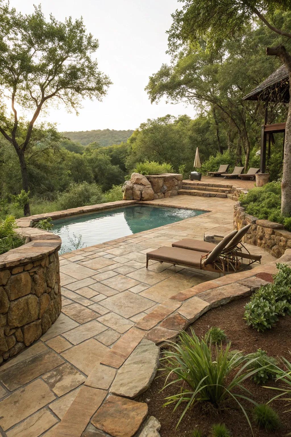 Natural shades go perfectly with nature.