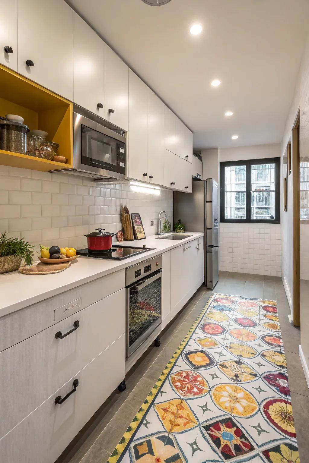 Revitalize your floors using detachable planks.