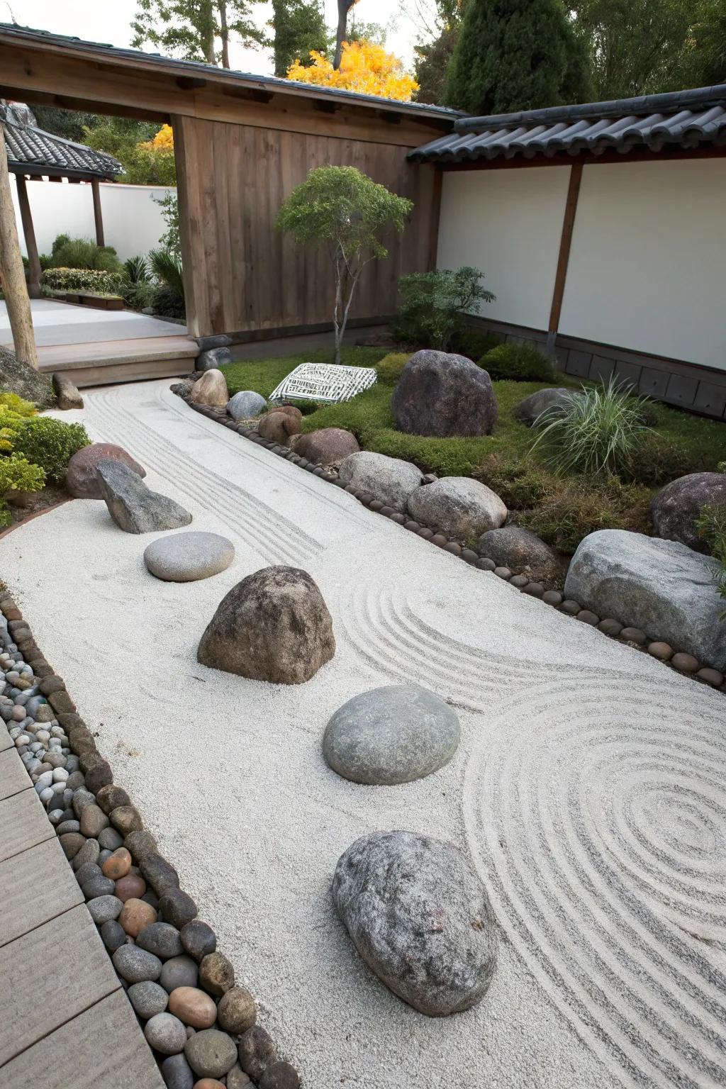 Attain tranquility within your own backyard through a calm meditation space design.