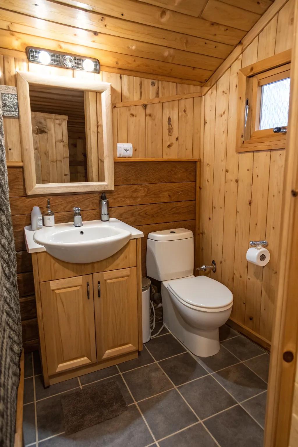 Space-saving equipment optimizes space while keeping style.