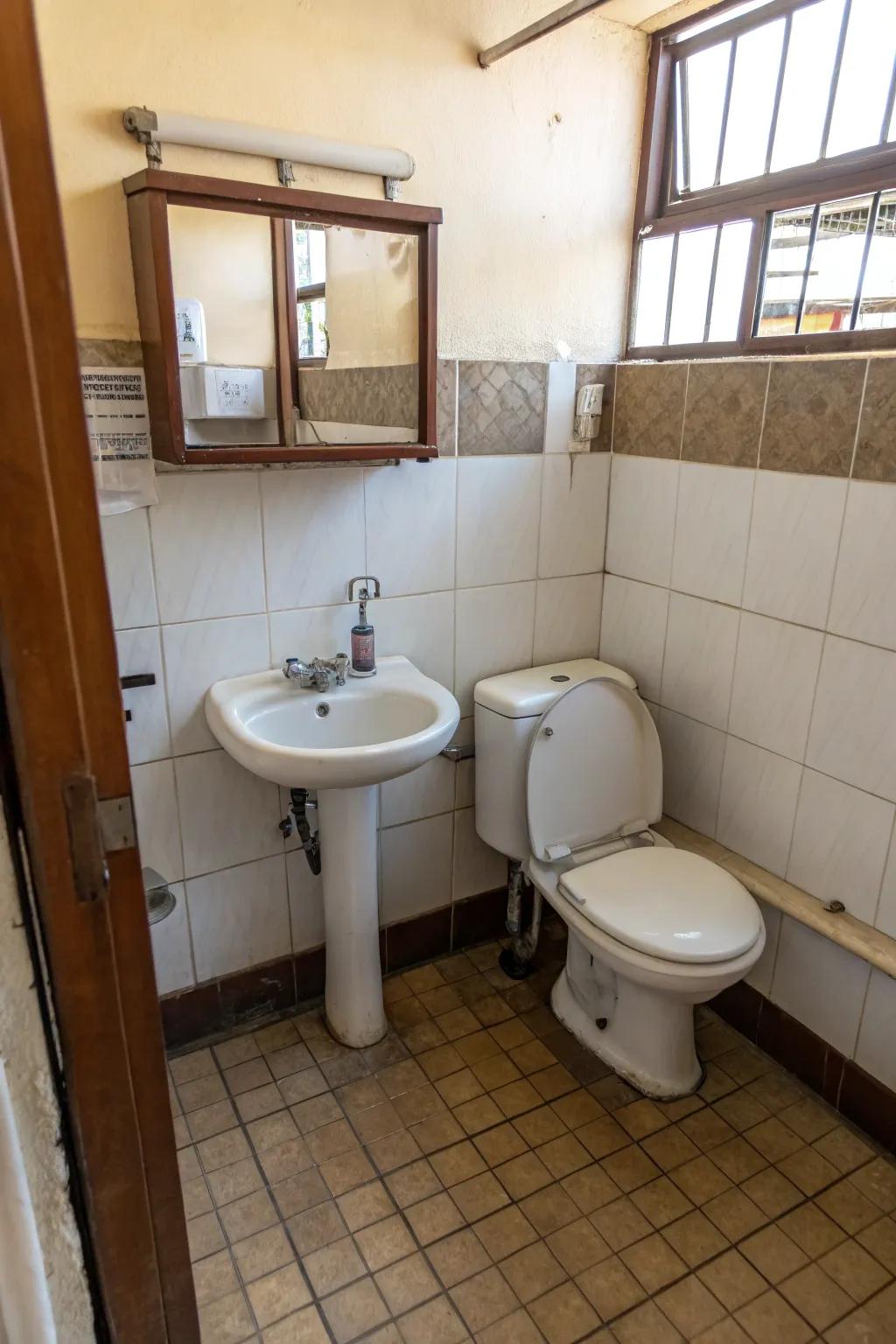 Small-scale fittings generate extra space in confined areas.