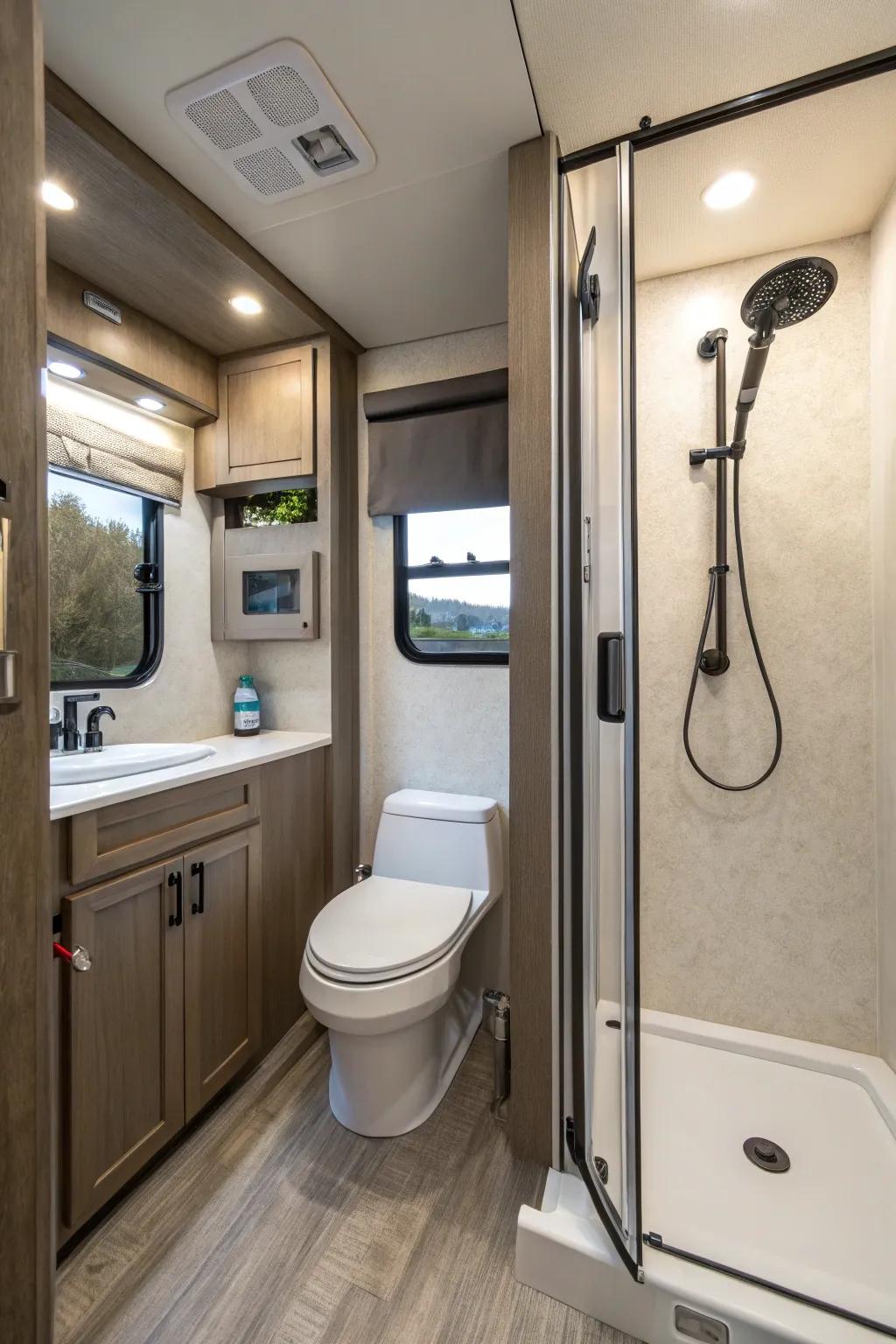Multi-use fixtures offer practical and space-saving answers.