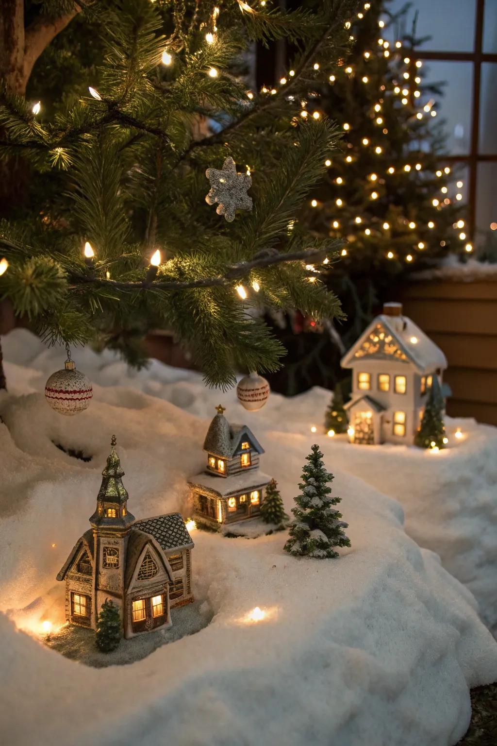 Settle your village beneath the fir for enhanced affection and charm.