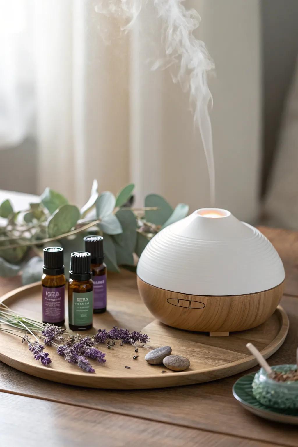 Handcraft your fragrance therapy with soothing plant and woodland essences.