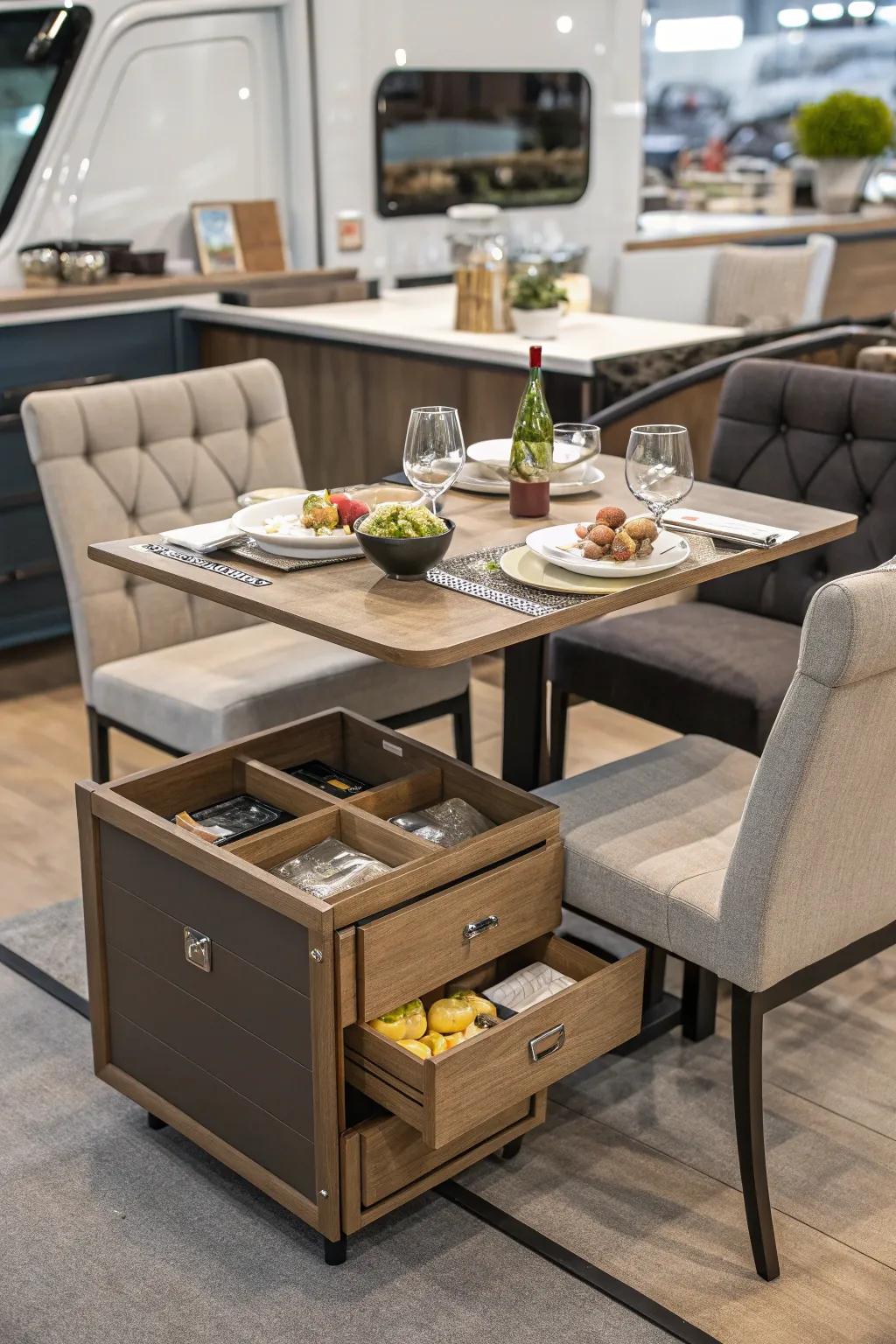 Furniture that does double duty can revolutionize your dining space.