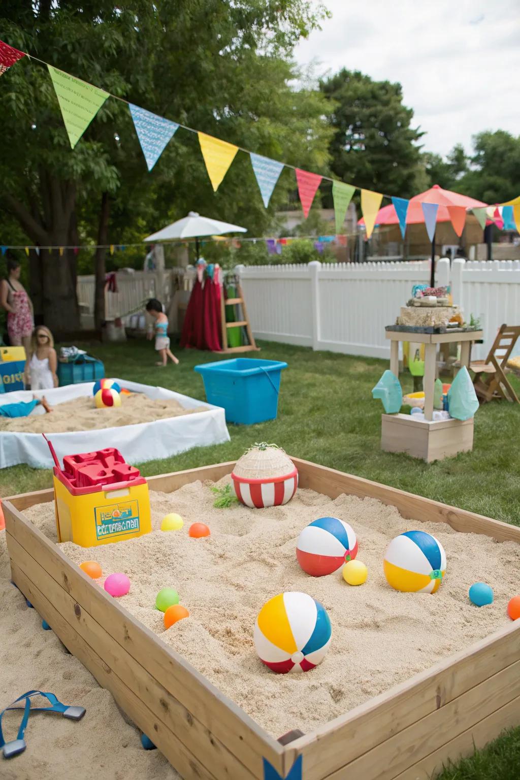 Coastal vibes enliven the atmosphere, even far from the ocean.