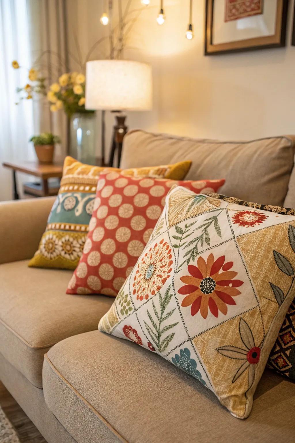 Designs contribute a lively and active aspect to your decor.