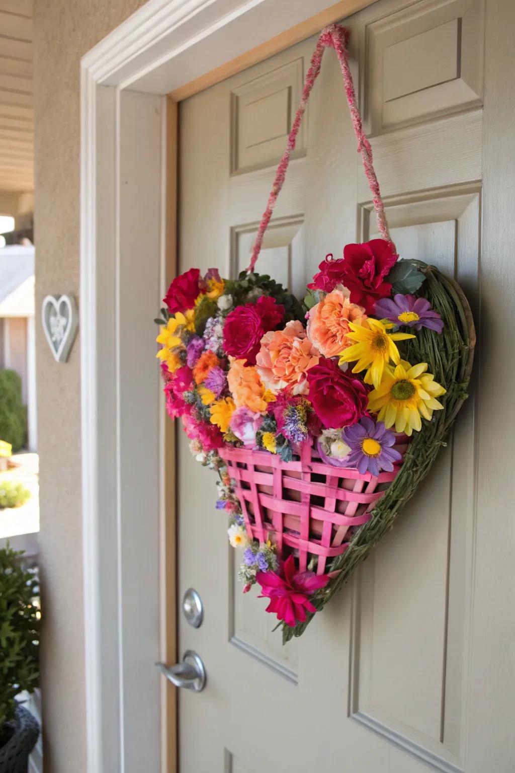 A blossom heart container brings a touch of playfulness to Valentine's Day.