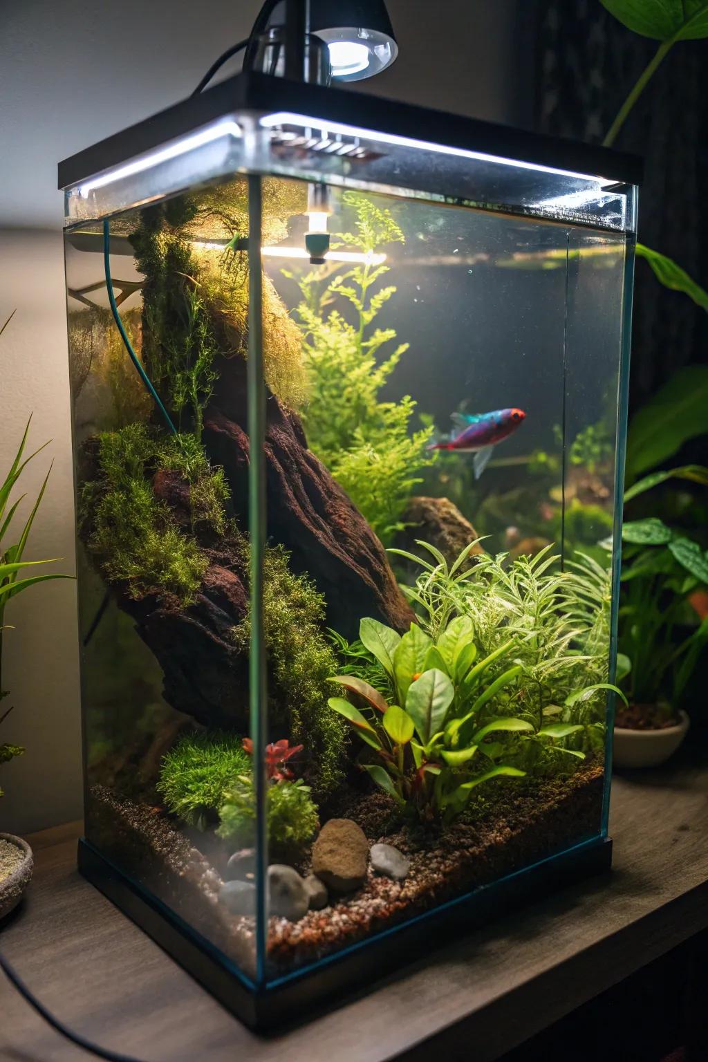 Make a jungle expedition with layered plant textures.