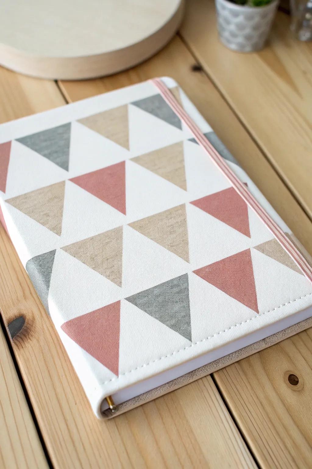 Embrace simplicity with an element of refinement through geometric minimalism.