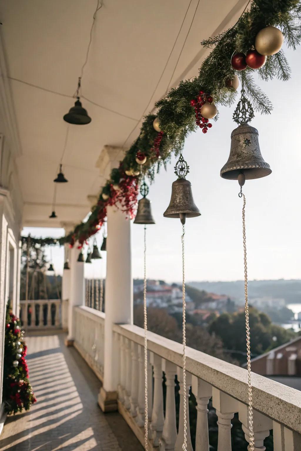 Suspending adornments fashion a celebratory and area-economizing beautification.