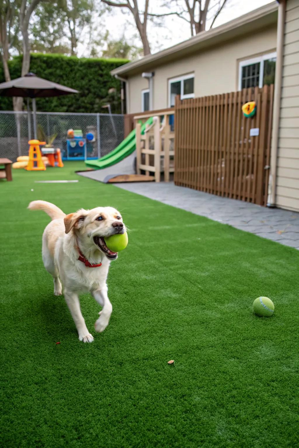 Maintain your furry friends' joy with a strong, pet-optimized play zone.