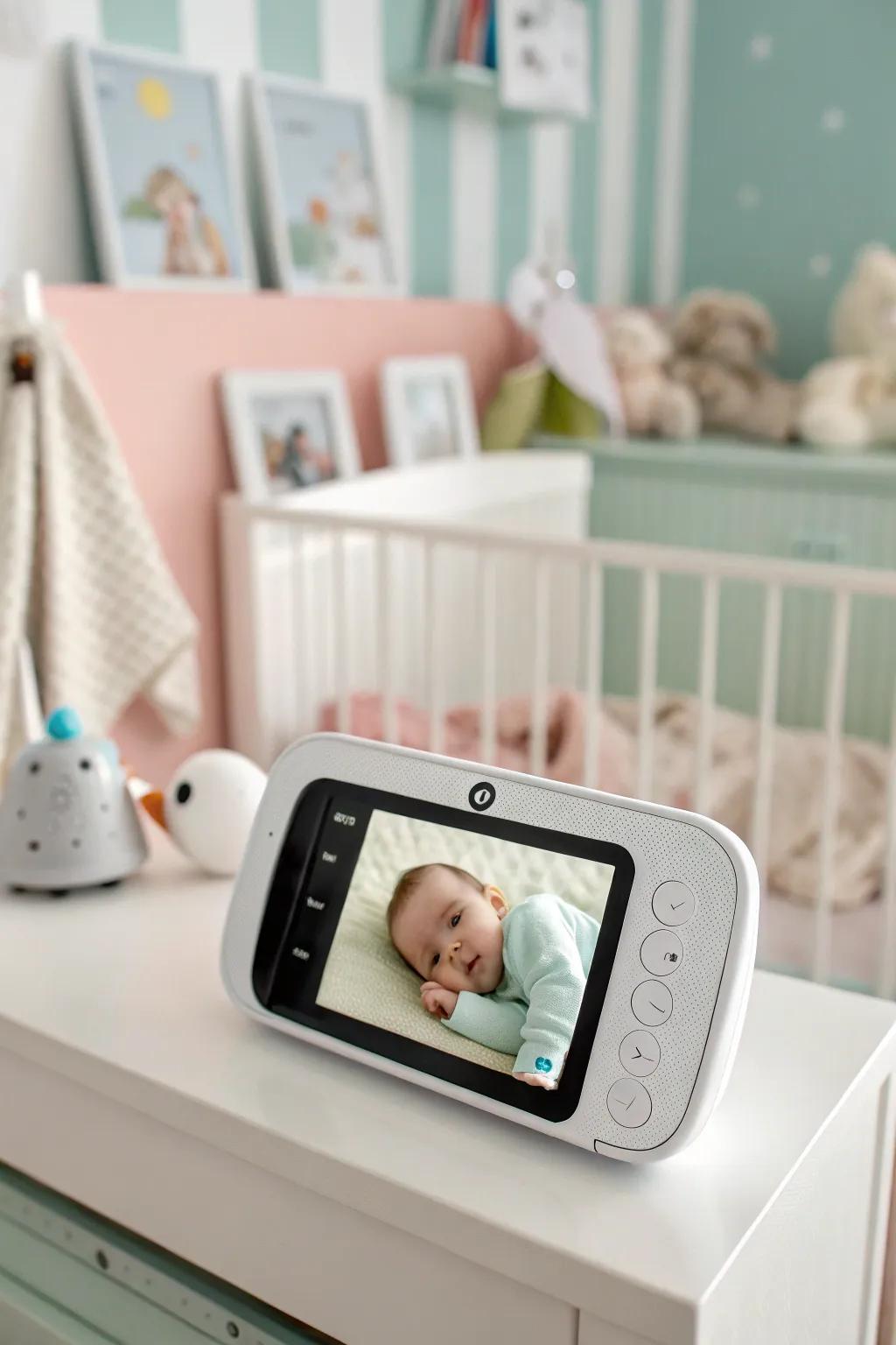 A state-of-the-art infant monitor providing peace of mind.