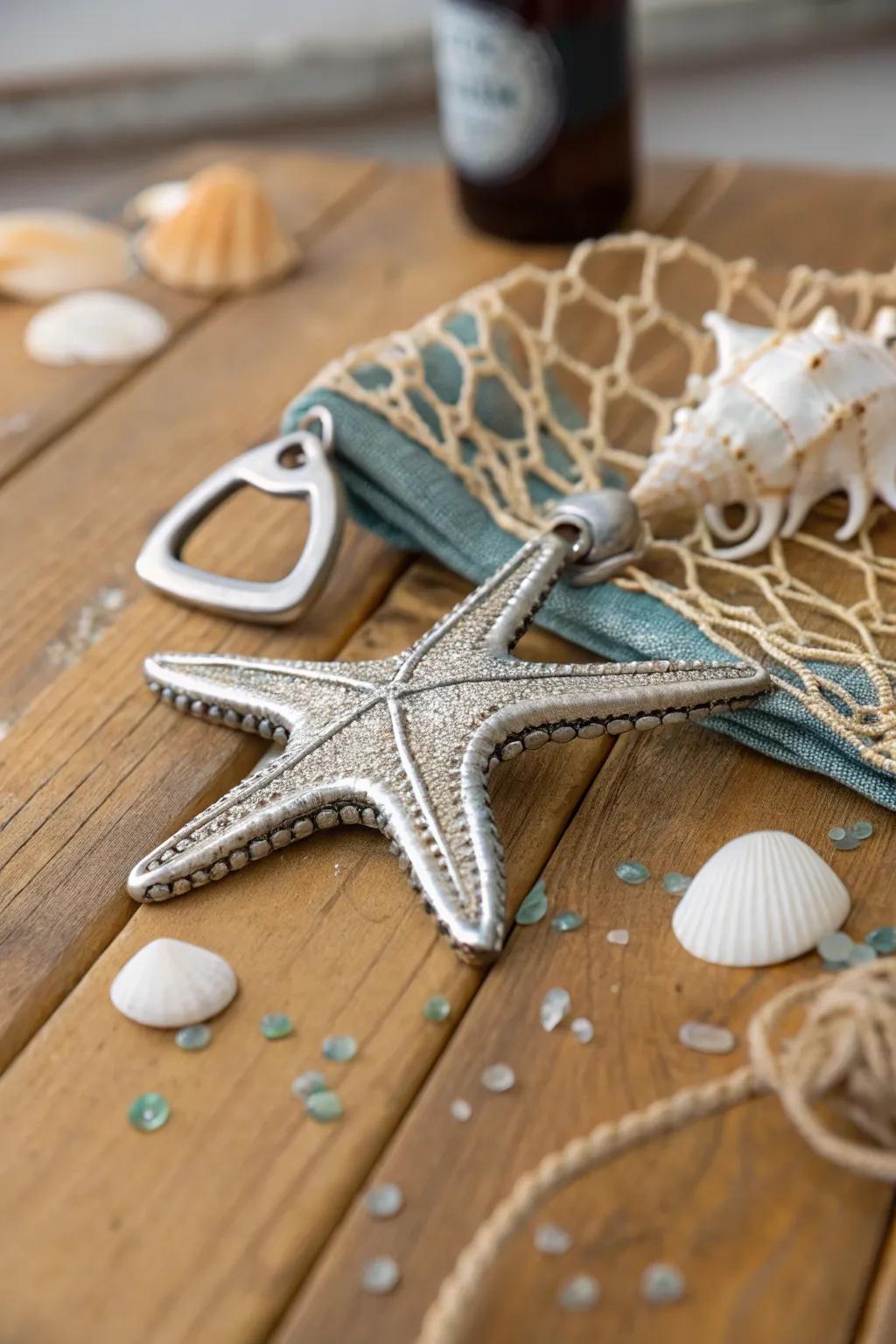 Star-shaped bottle tools combine functionality with appealing design.