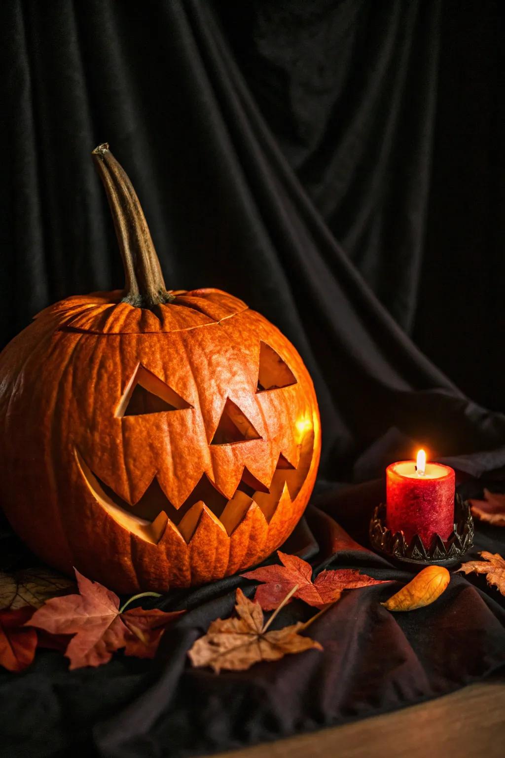 Brighten your Halloween with a hand-carved pumpkin spectacle.
