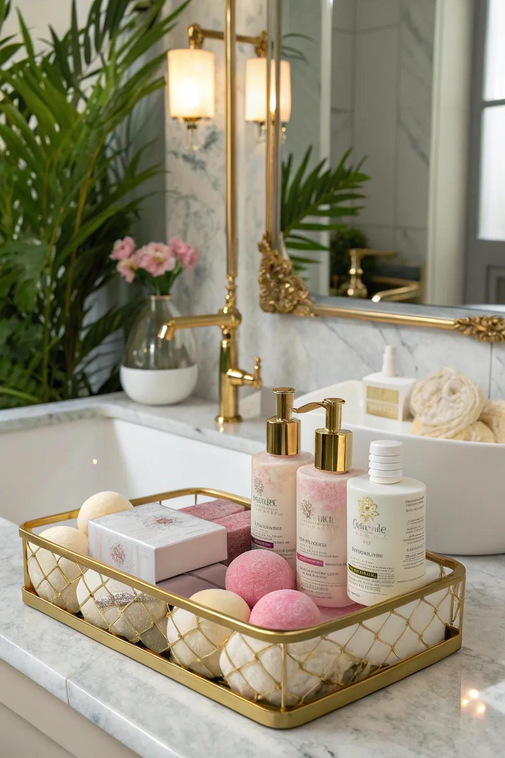 Self-care bundles present a hint of opulence and leisure.