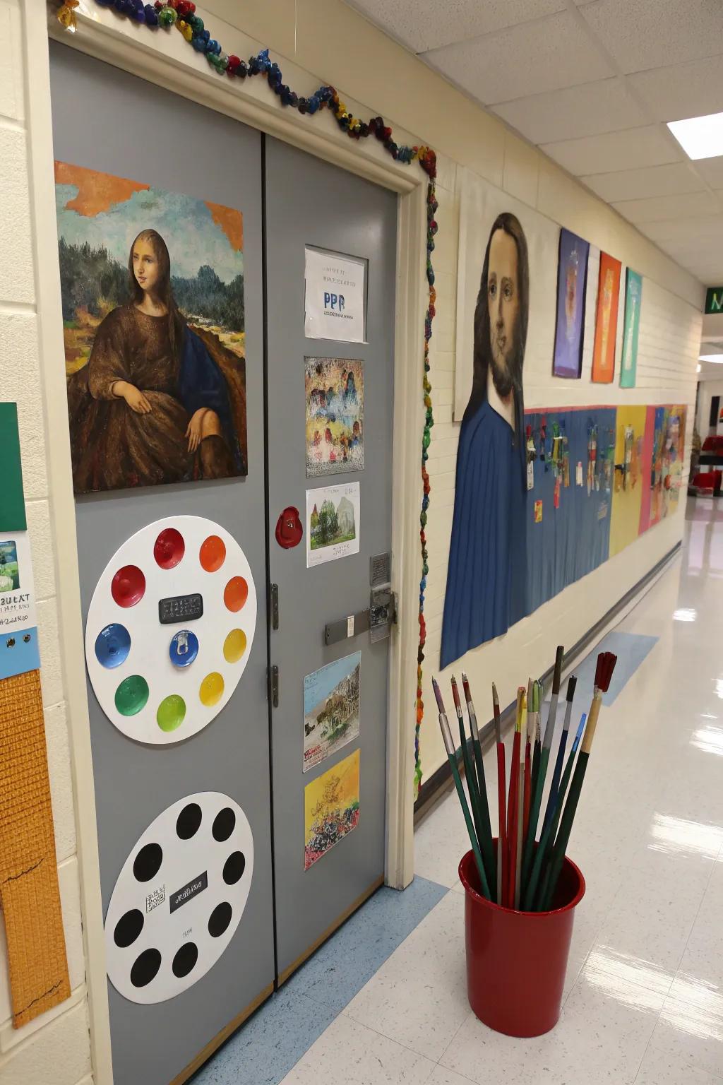 Motivate the upcoming generation of creators with a creative corner theme.