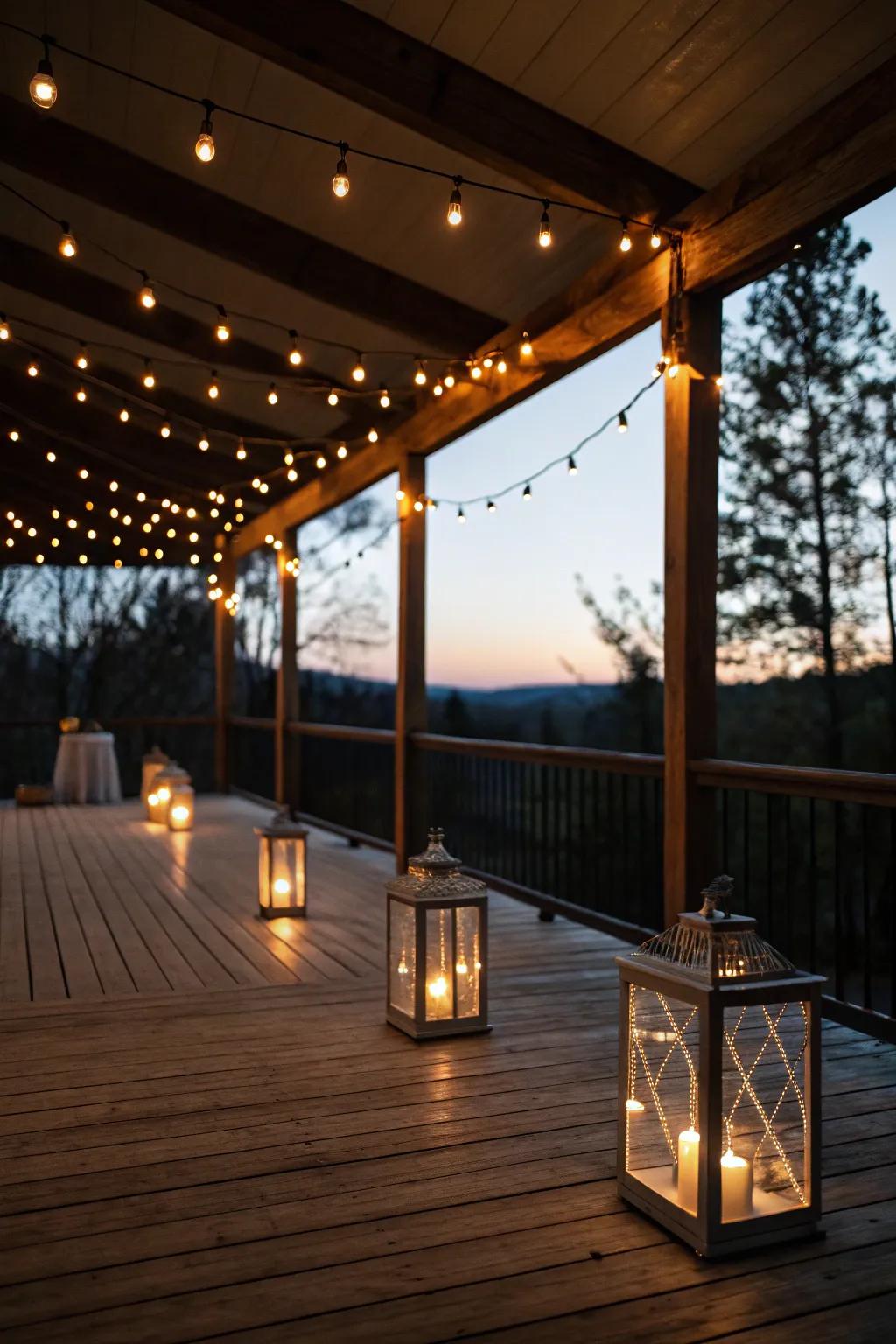 Conjure a captivating atmosphere with well-considered ambient lighting.