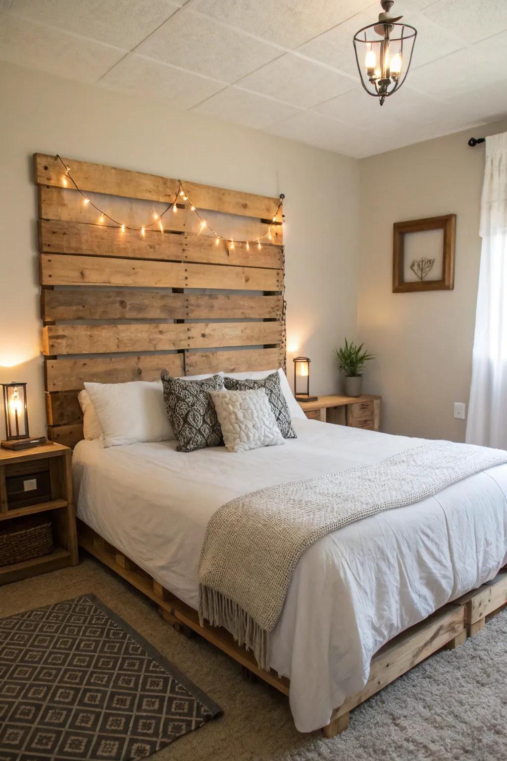 Enhance your bedroom's charm with a skid bedframe.