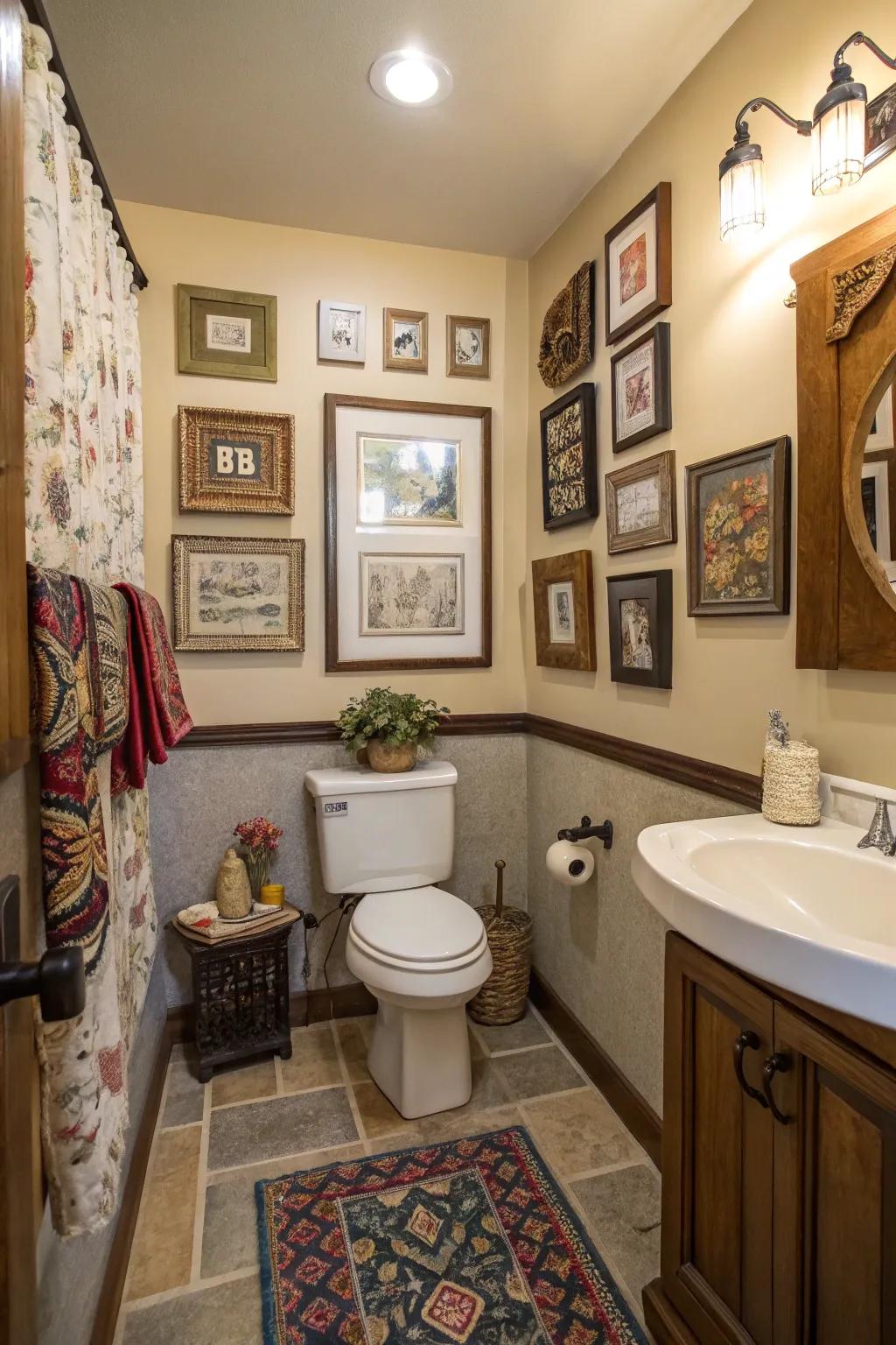 Infuse character with decorative elements.