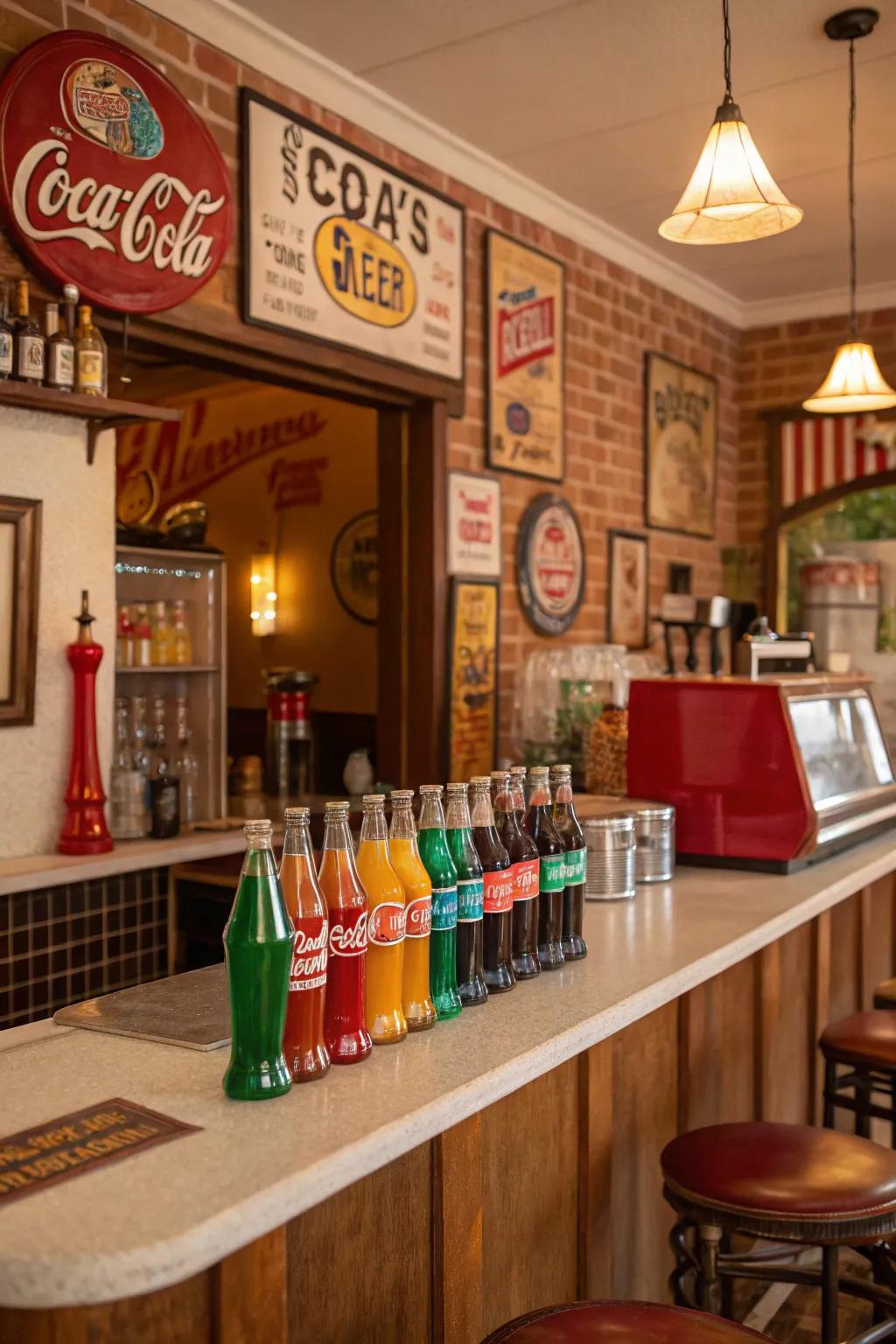 A classic pop bar that provides a fun, nostalgic vibe.