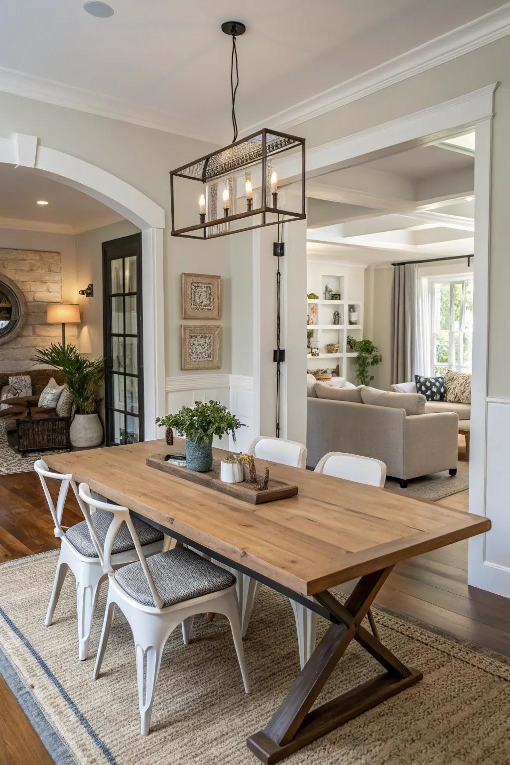 Useful furniture makes the most of small spaces.