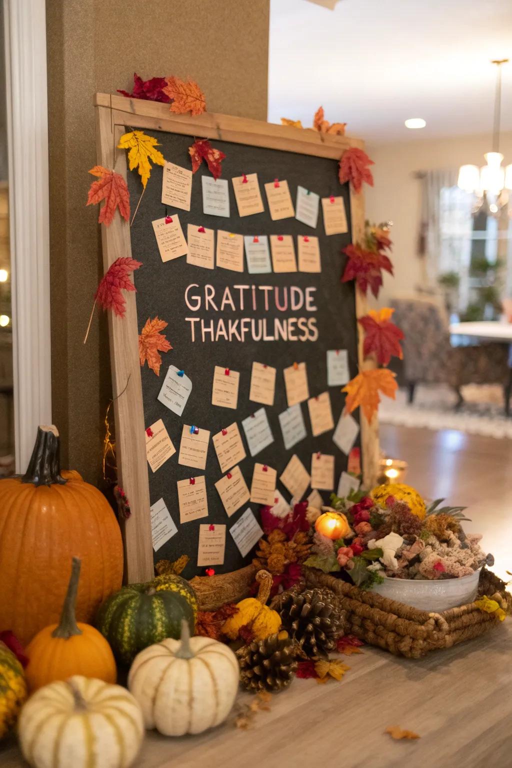 An appreciation display brimming with sincere sentiments from friends.
