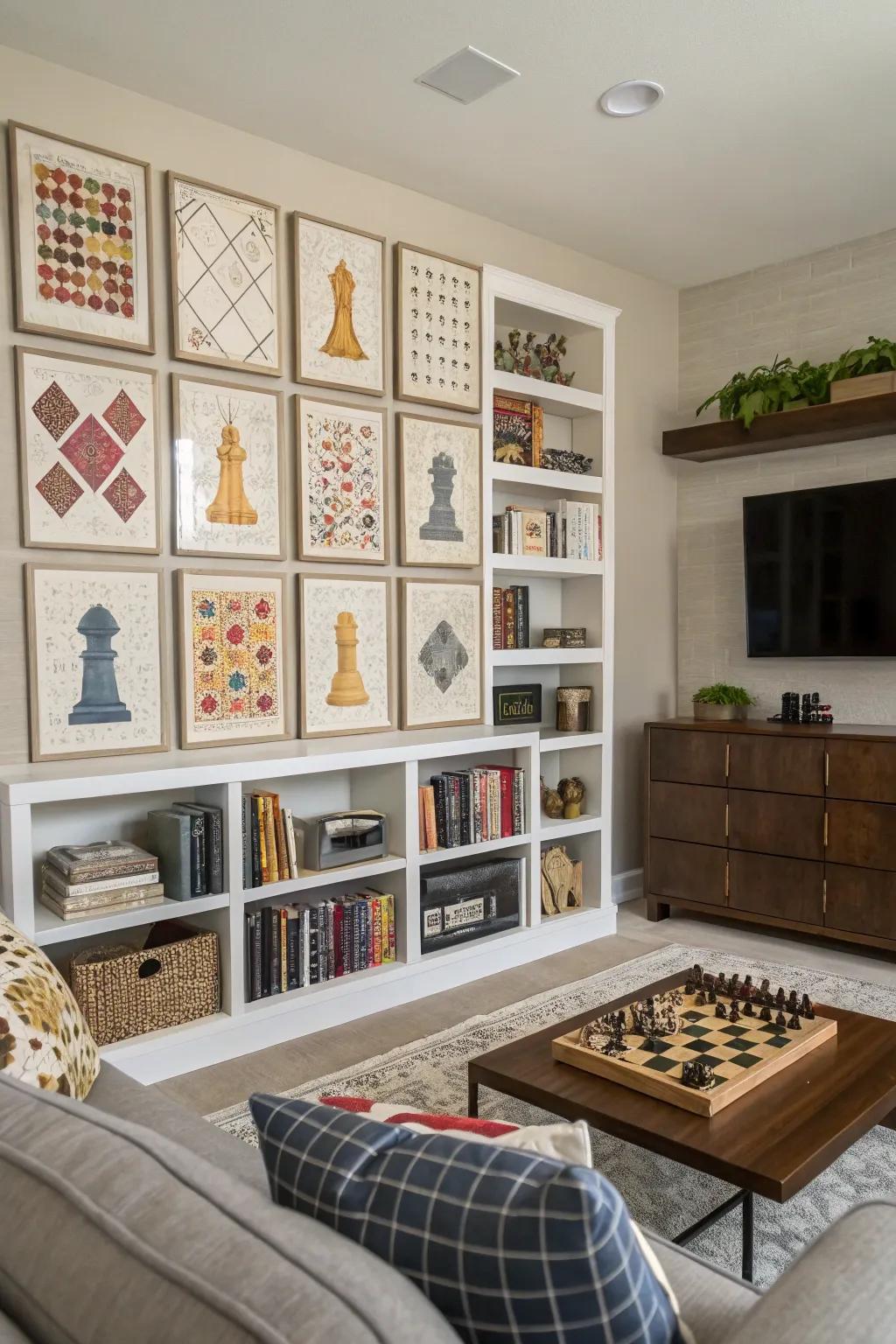 Redefine your games as an impactful piece of wall decor.